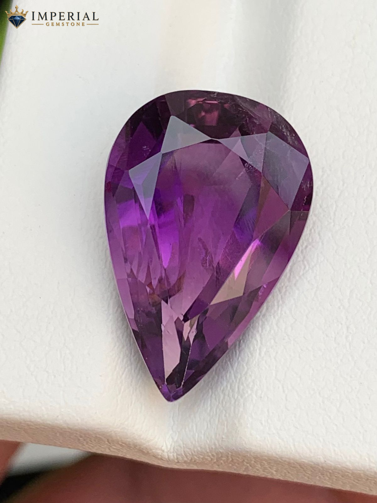 11.05 Carat Natural Amethyst Pear Shape VS1 from Brazil 11.05 Carat Natural Amethyst Pear Shape VS1 from Brazil