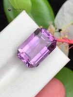 11.45 Carats Natural Amethyst Emerald Step Cut VS2 Brazil