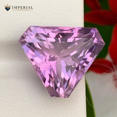 11.70 Carats Natural Amethyst Trillion Cut VS2 from Brazil