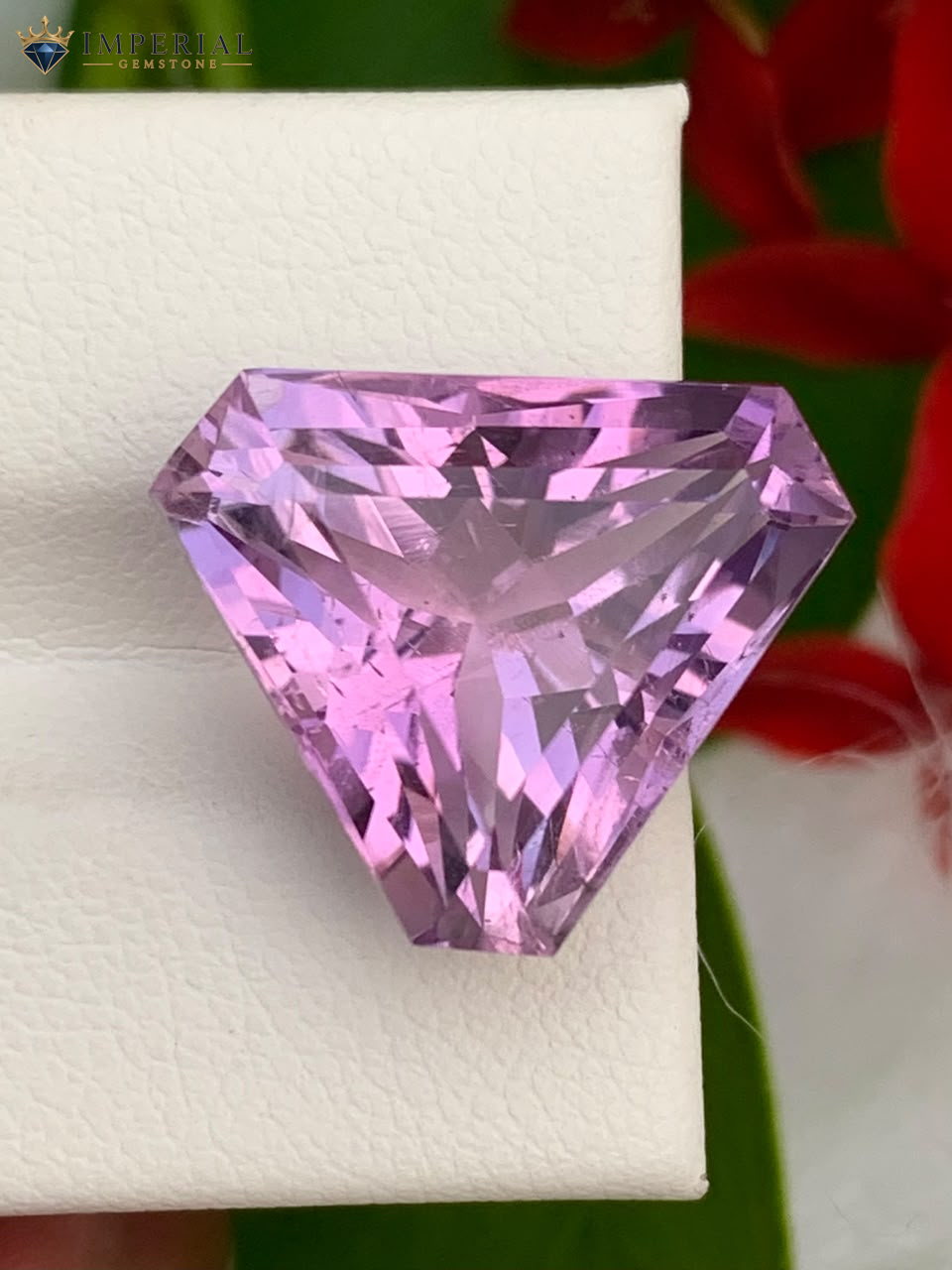 11.70 Carats Natural Amethyst Trillion Cut VS2 from Brazil 11.70 Carats Natural Amethyst Trillion Cut VS2 from Brazil