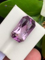 12.20 Carat Natural Amethyst Octagon Radiant Cut SI1 Brazil