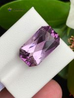 12.20 Carat Natural Amethyst Octagon Radiant Cut SI1 Brazil