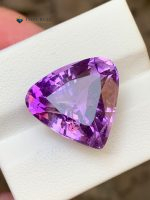 13.00 Carats Natural Amethyst Triangular Brilliant Cut