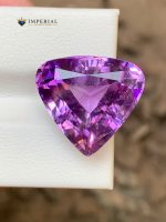 13.00 Carats Natural Amethyst Triangular Brilliant Cut