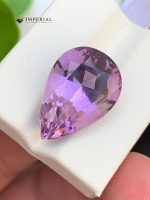 13.20 Carat Natural Amethyst Pear Shape Gemstone Brazil