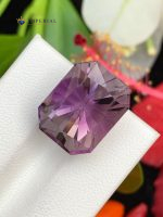 14.05 Carat Natural Amethyst Radiant Cut SI2 from Brazil
