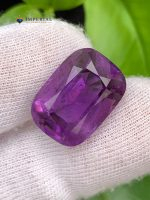 14.70 Carat Natural Amethyst Cushion Cut VS2 from Brazil