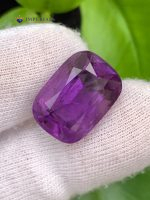 14.70 Carat Natural Amethyst Cushion Cut VS2 from Brazil