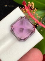 15.30 Ct Natural Amethyst Asscher Cut VVS1 from Brazil