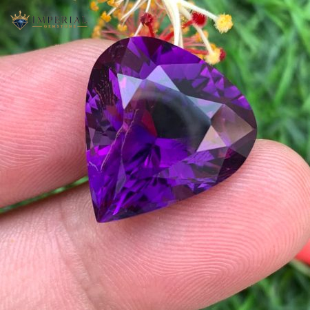 16.50 Ct Natural Amethyst Pear Shape Brilliant Cut Brazil