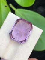 16.80 Carat Natural Amethyst Octagon Cut VS2 from Brazil