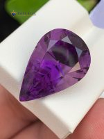 18.05 Carat Natural Amethyst Pear Shape VVS2 from Brazil