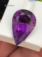 18.05 Carat Natural Amethyst Pear Shape VVS2 from Brazil