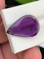 18.05 Carat Natural Amethyst Pear Shape VVS2 from Brazil