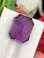 19.20 Carat Natural Amethyst Emerald Step Cut SI2 Brazil