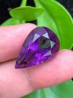 21.20 Carat Natural Amethyst Pear Shape VS1 from Brazil