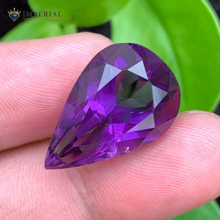 21.20 Carat Natural Amethyst Pear Shape VS1 from Brazil
