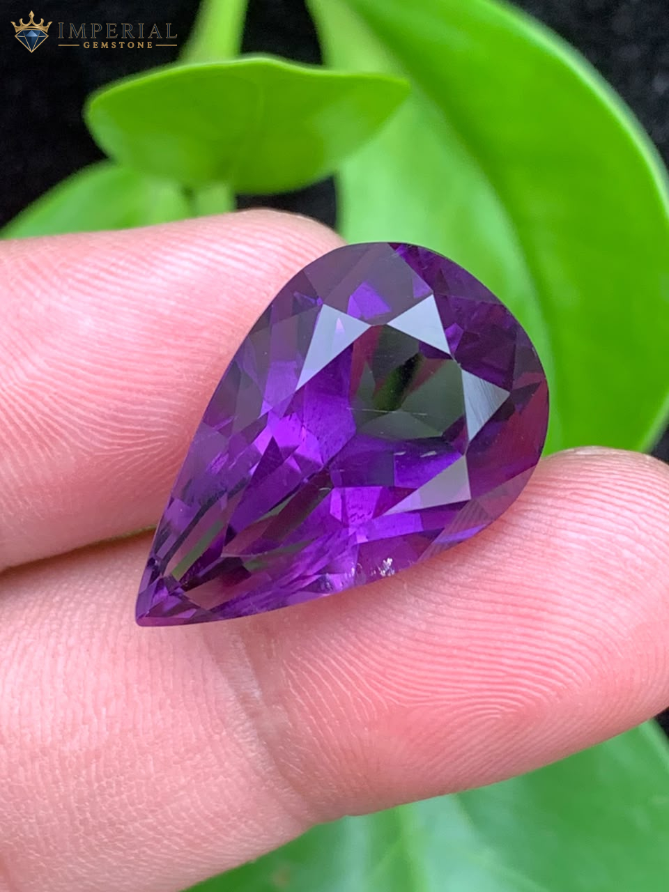 21.20 Carat Natural Amethyst Pear Shape VS1 from Brazil 21.20 Carat Natural Amethyst Pear Shape VS1 from Brazil