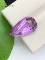 4.75 Carats Natural Amethyst Pear Cut from Brazil