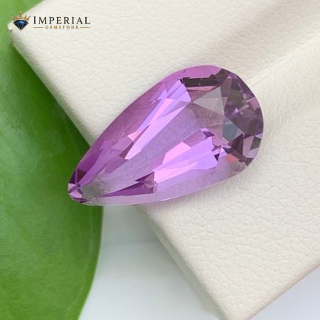4.75 Carats Natural Amethyst Pear Cut from Brazil