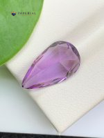 4.75 Carats Natural Amethyst Pear Cut from Brazil