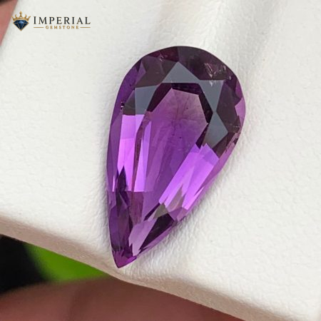5.30 Carats Natural Amethyst Pear Cut from Brazil