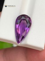 5.30 Carats Natural Amethyst Pear Cut from Brazil