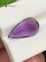 5.30 Carats Natural Amethyst Pear Cut from Brazil