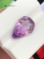 5.40 Carats Natural Amethyst Pear Cut VVS2 from Brazil