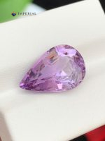5.40 Carats Natural Amethyst Pear Cut VVS2 from Brazil