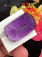 68.10 Carat Natural Amethyst Cushion Mixed Cut SI1 Brazil