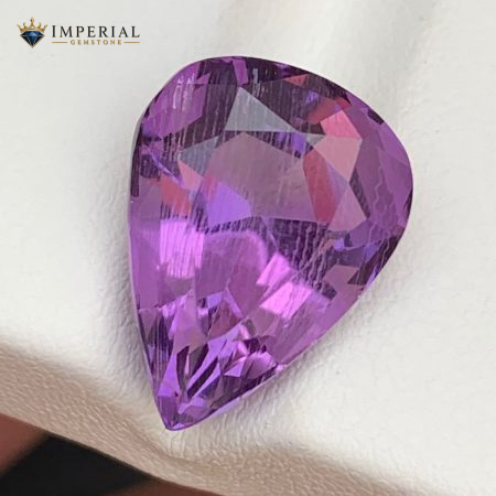7.05 Ct Natural Amethyst Pear Cut Gemstone from Brazil