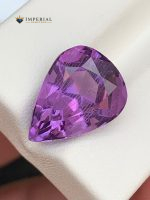 7.05 Ct Natural Amethyst Pear Cut Gemstone from Brazil