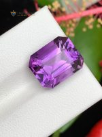 7.20 Carats Natural Amethyst Emerald Mixed Cut VVS1 Brazil
