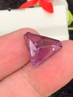 7.60 Carats Natural Amethyst Trillion Cut VS1 from Brazil