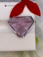 7.65 Carats Natural Amethyst Trillion Cut SI1 from Brazil