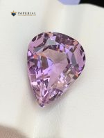 7.75 Carat Natural Amethyst Pear Shape VVS1 from Brazil