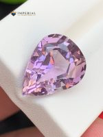 7.75 Carat Natural Amethyst Pear Shape VVS1 from Brazil