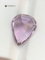 7.75 Carat Natural Amethyst Pear Shape VVS1 from Brazil