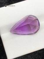 8.20 Carats Natural Amethyst Pear Cut VS2 from Brazil