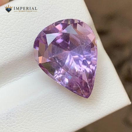 8.75 Carats Natural Amethyst Pear Shape VS2 from Brazil