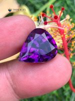 8.90 Carat Natural Amethyst Pear Shape VVS2 Brazil