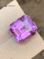 9.85 Carat Natural Amethyst Emerald Mix Cut SI1 from Brazil