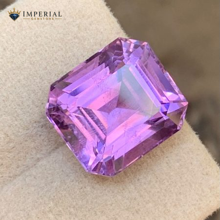 9.85 Carat Natural Amethyst Emerald Mix Cut SI1 from Brazil