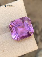 9.85 Carat Natural Amethyst Emerald Mix Cut SI1 from Brazil