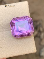 9.85 Carat Natural Amethyst Emerald Mix Cut SI1 from Brazil