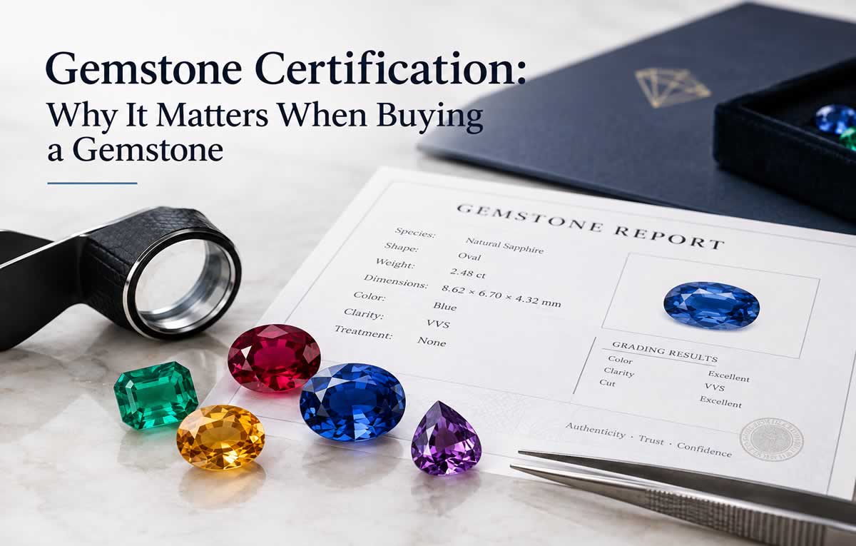 Gemstone Certification: Why It Matters When Buying a Gemstone