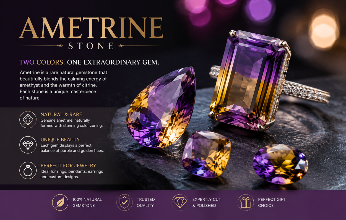 Ametrine Stone