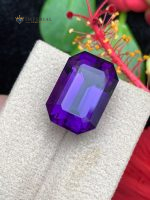 17.65 Carat Natural Amethyst Emerald Cut VVS2 From Brazil - Video Thumbnail