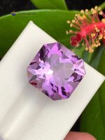 17.90 Carat Natural Amethyst Octagon Fancy Cut VVS2 Brazil